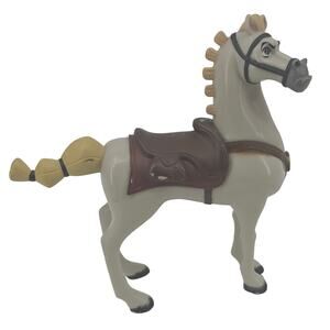 DISNEY TANGLED MAXIMUS HORSE FIGURE PVC FIGURINE TOY CAKE TOPPER
